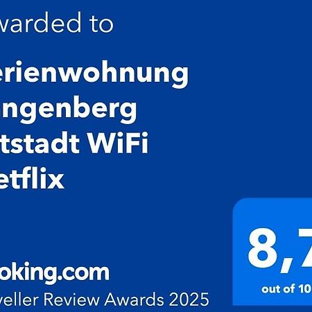 Ferienwohnung Langenberg Altstadt Wifi Netflix 벨베르트 외부 사진